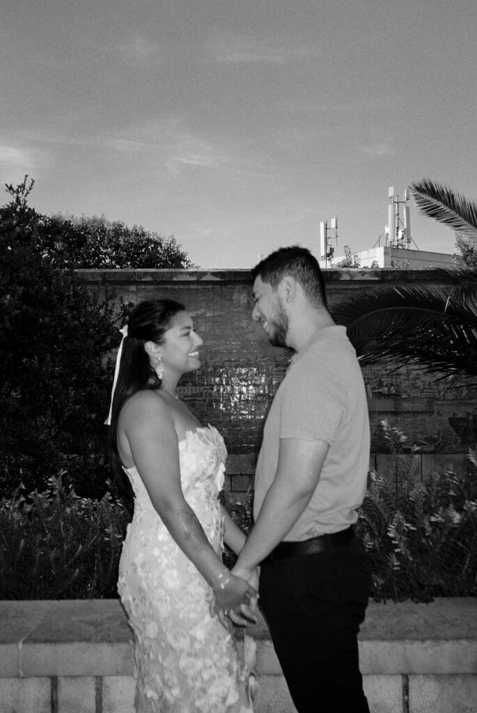 engagement film photo couple