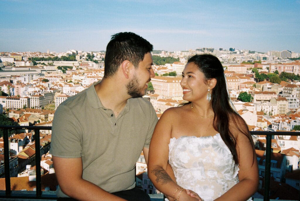 engagement film photo couple
