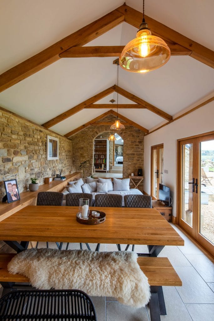 interior-photography-real-estate A photo of an interior of a converted barn