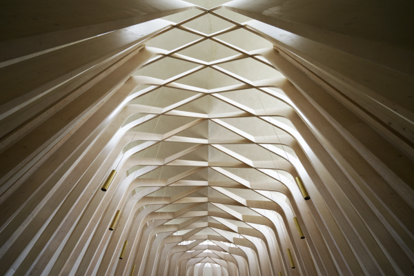 interior photography of a church space Lisbon