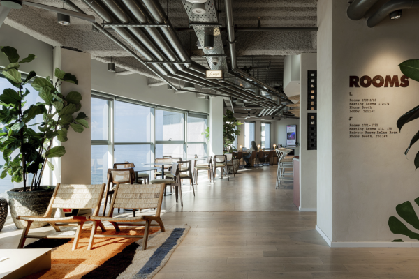 Interior photography of multi-use space