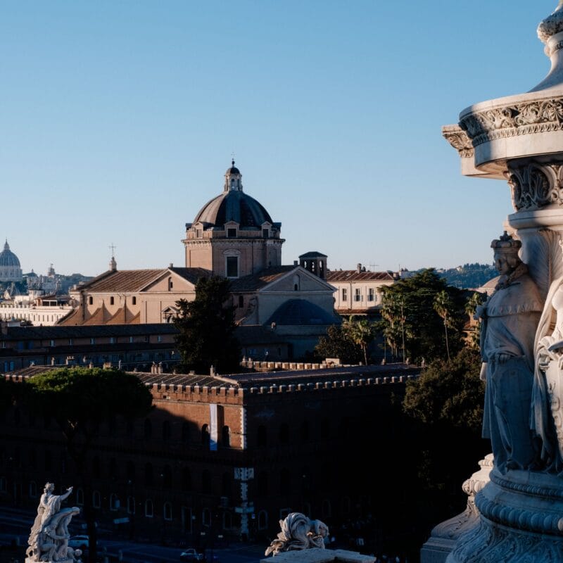Lightroom edited image of rome