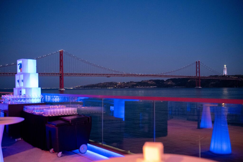 SUD Lisboa terrace dinner event photography