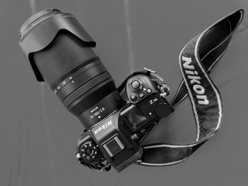 Photographer's Primary Professional Hybrid Camera for Event Coverage Photography