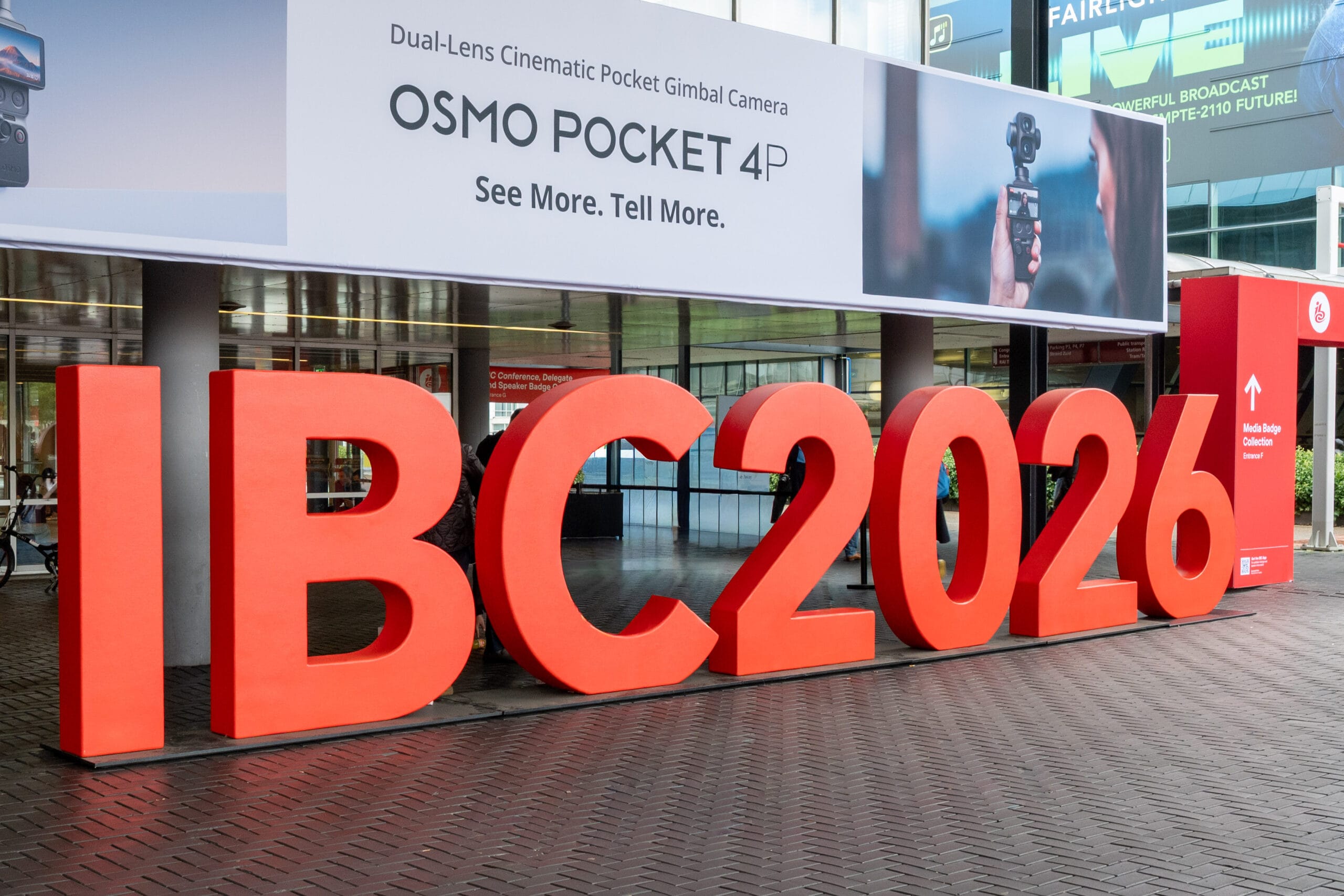 IBC2026 conference sign